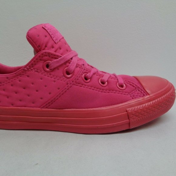 Converse All Star Size 7 M MADISON Vivid Pink New Women's Sneakers - Picture 2 of 7